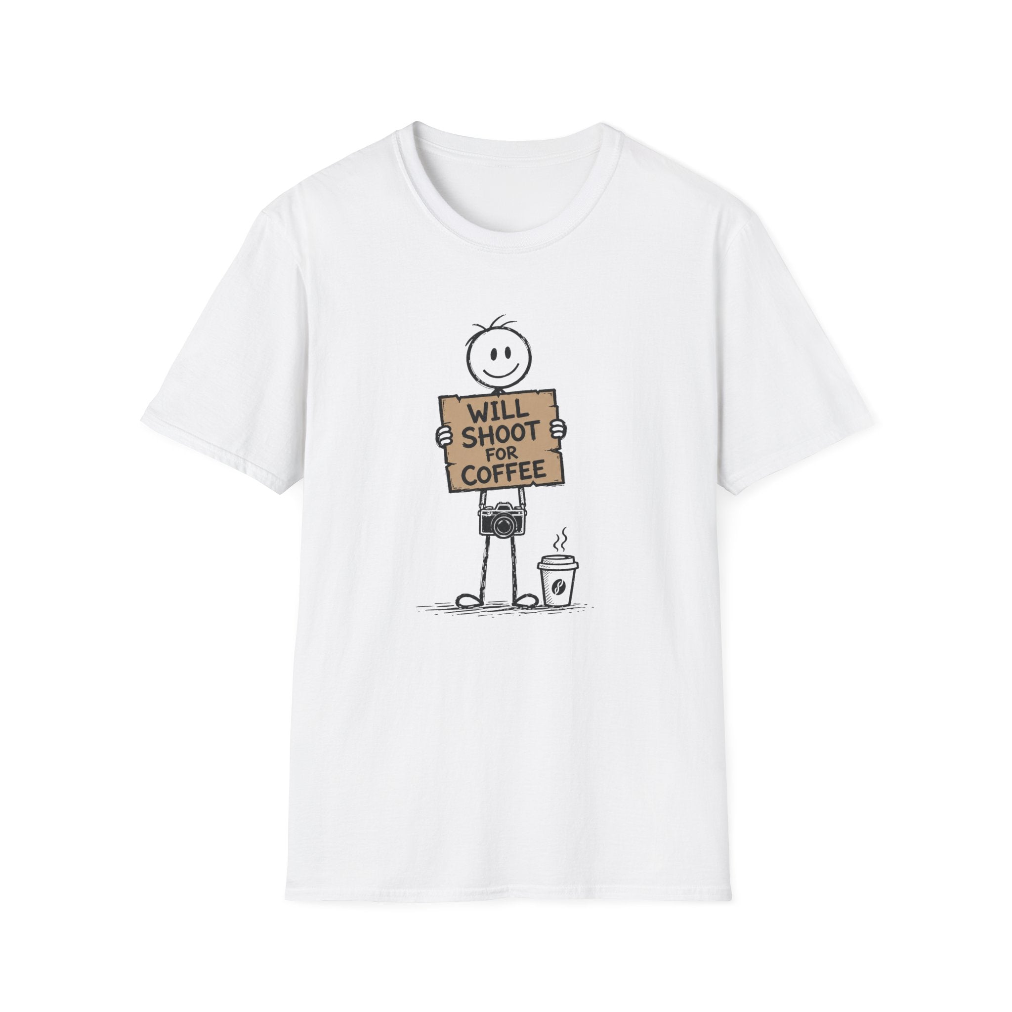 Will Shoot for Coffee 2 T-Shirt