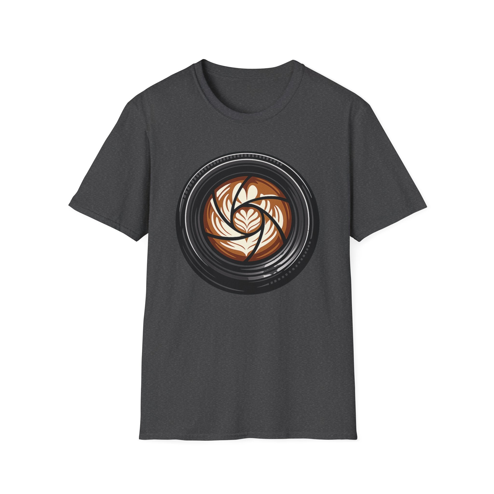 Coffee Art Lens T-Shirt