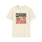 Clicking & Caffeinating in Retro Style T-shirt
