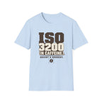 ISO 3200 in Caffeine T-Shirt