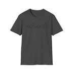 Coffee Lens Heartbeat T-Shirt