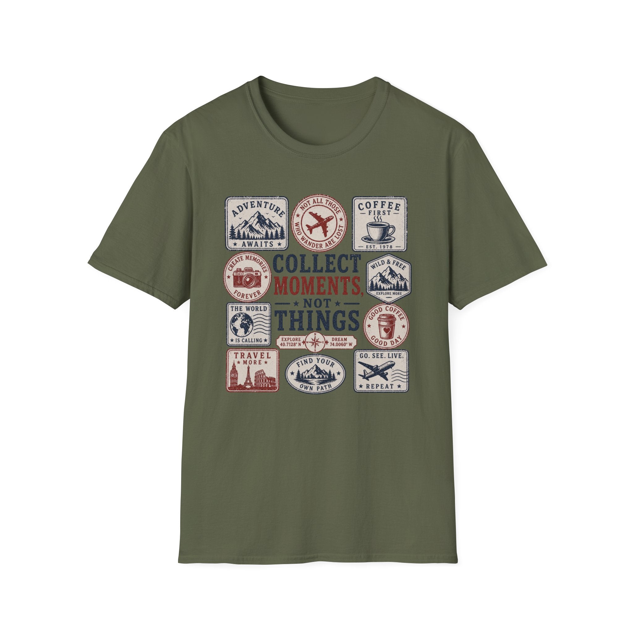 Collect Moments Not Things T-Shirt