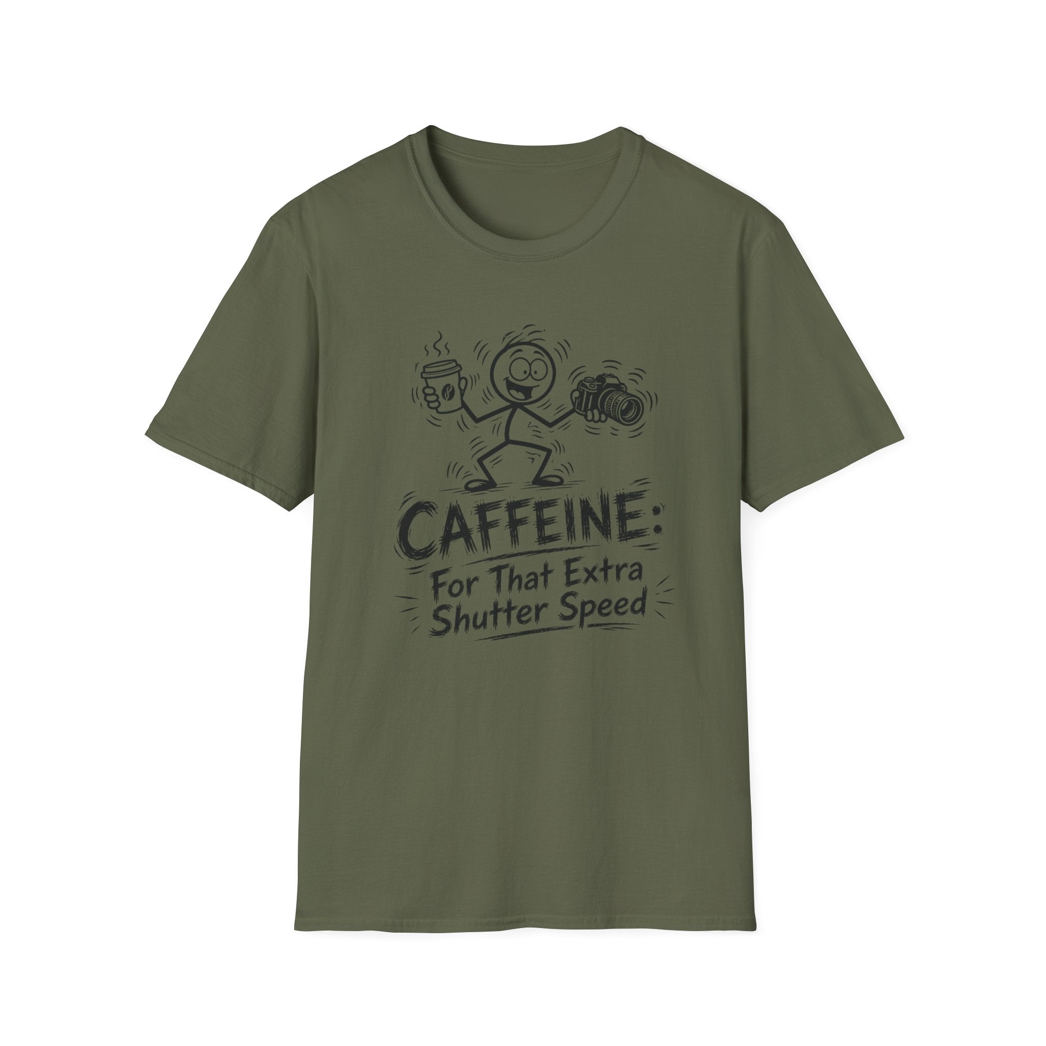 Caffeine For That Extra Shutter Speed 2 T-Shirt