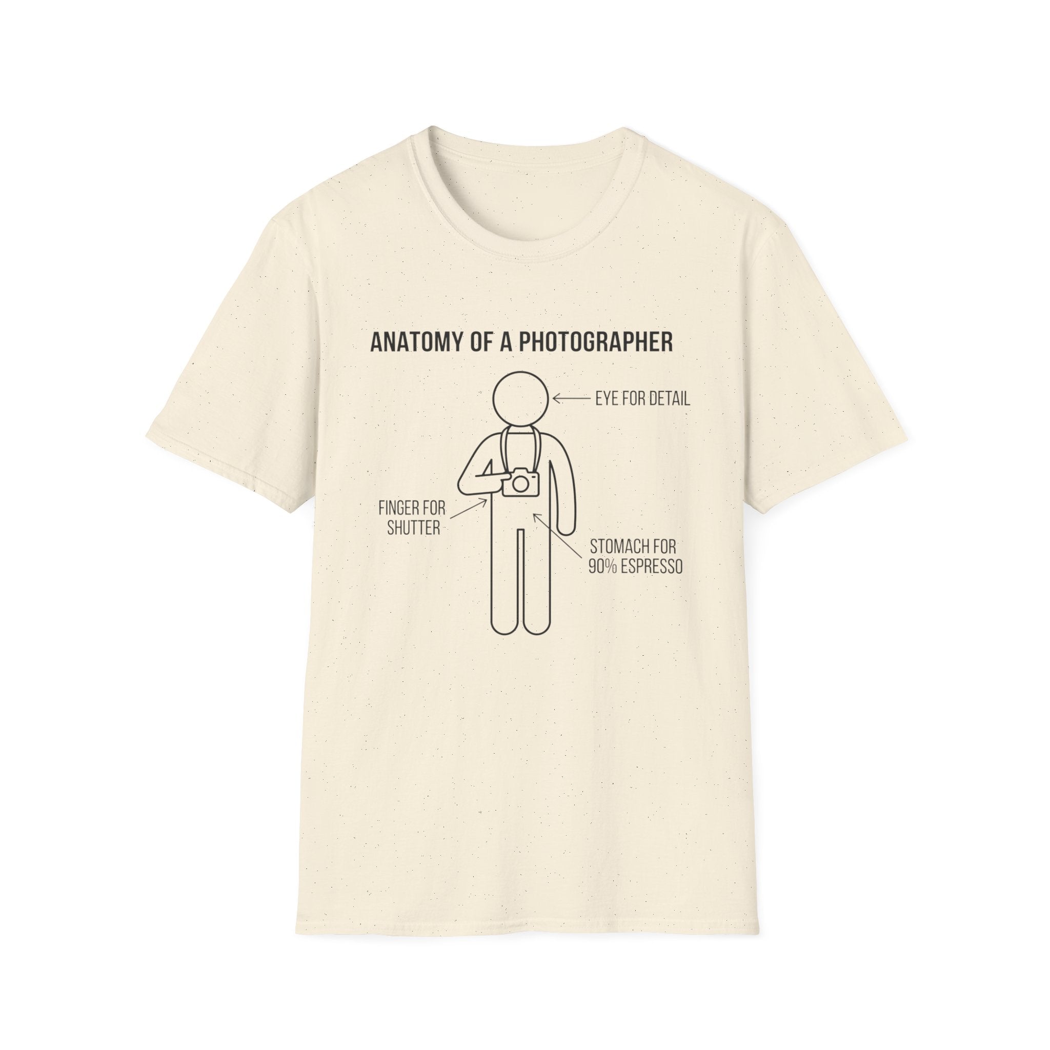 Anatomy of a Photographer T-Shirt