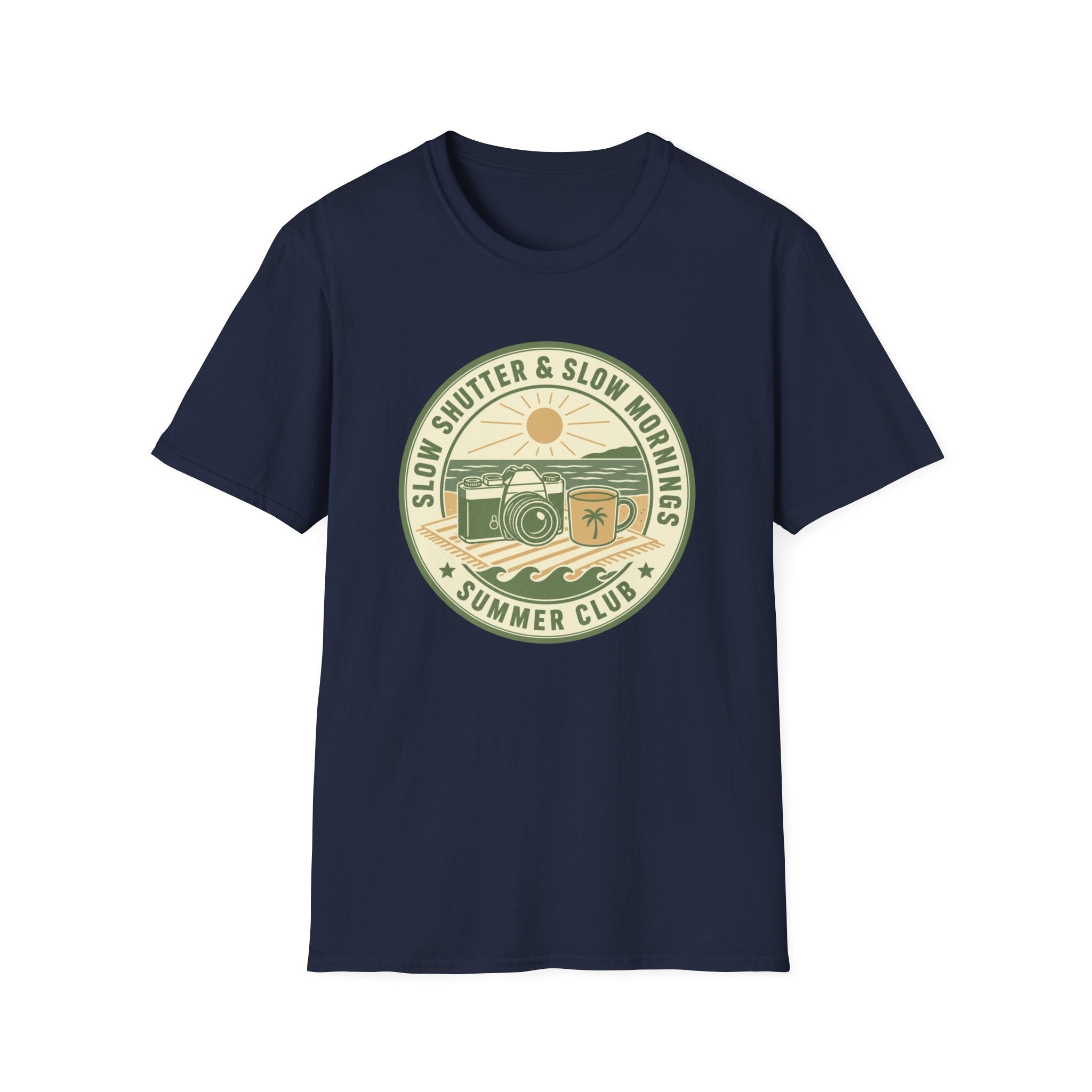 Seaside Summer Club Emblem T-shirt