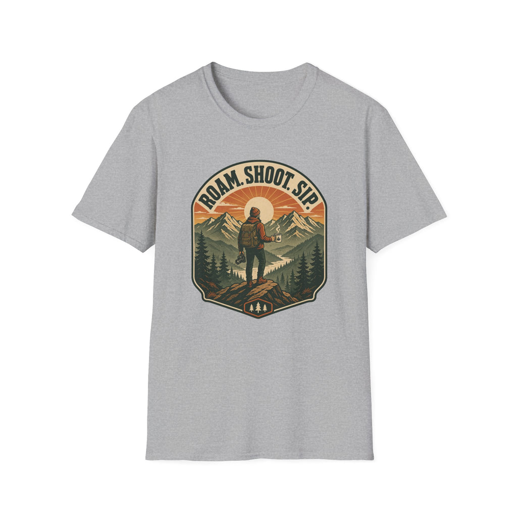 Roam Shoot Sip 2 T-Shirt