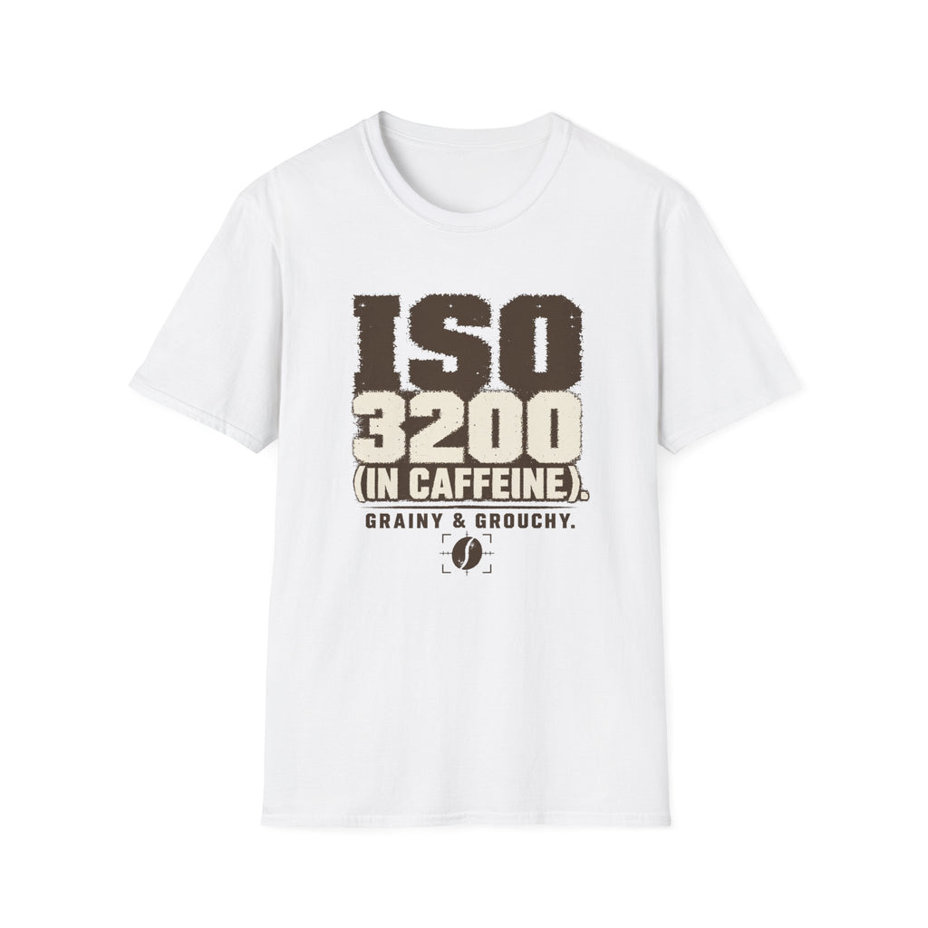 ISO 3200 in Caffeine T-Shirt