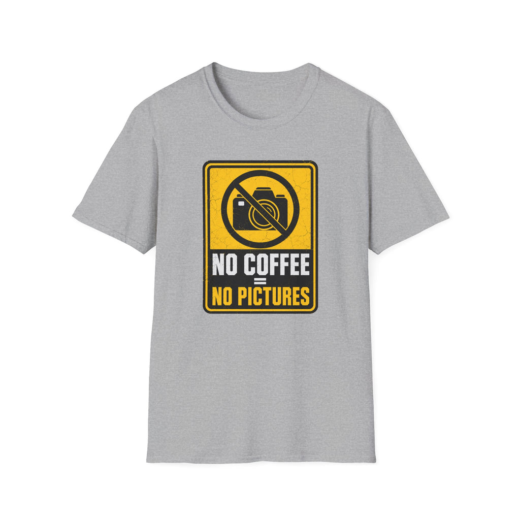 No Coffee No Pictures T-Shirt