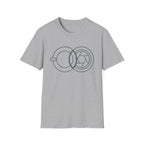 Geometric Cup & Lens Line T-Shirt