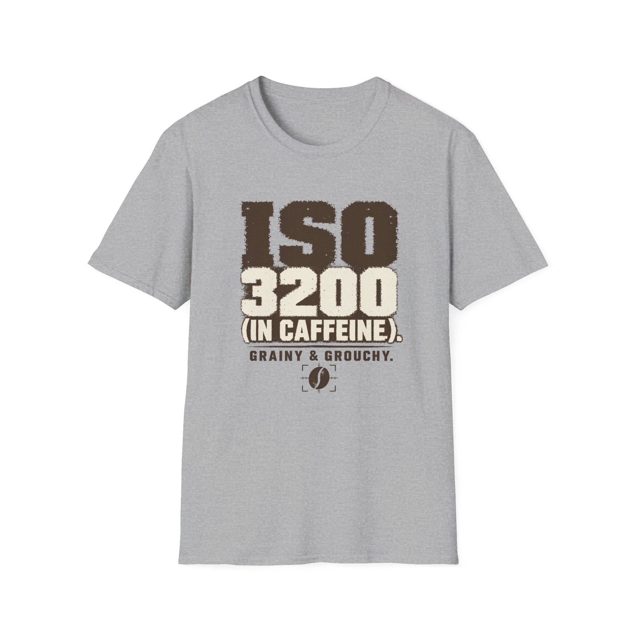 ISO 3200 in Caffeine T-Shirt