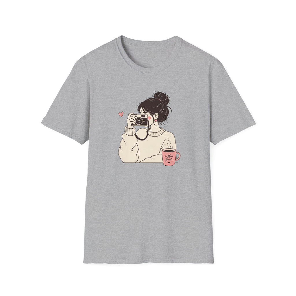 Cafe Vibes & Photography Moments T-shirt