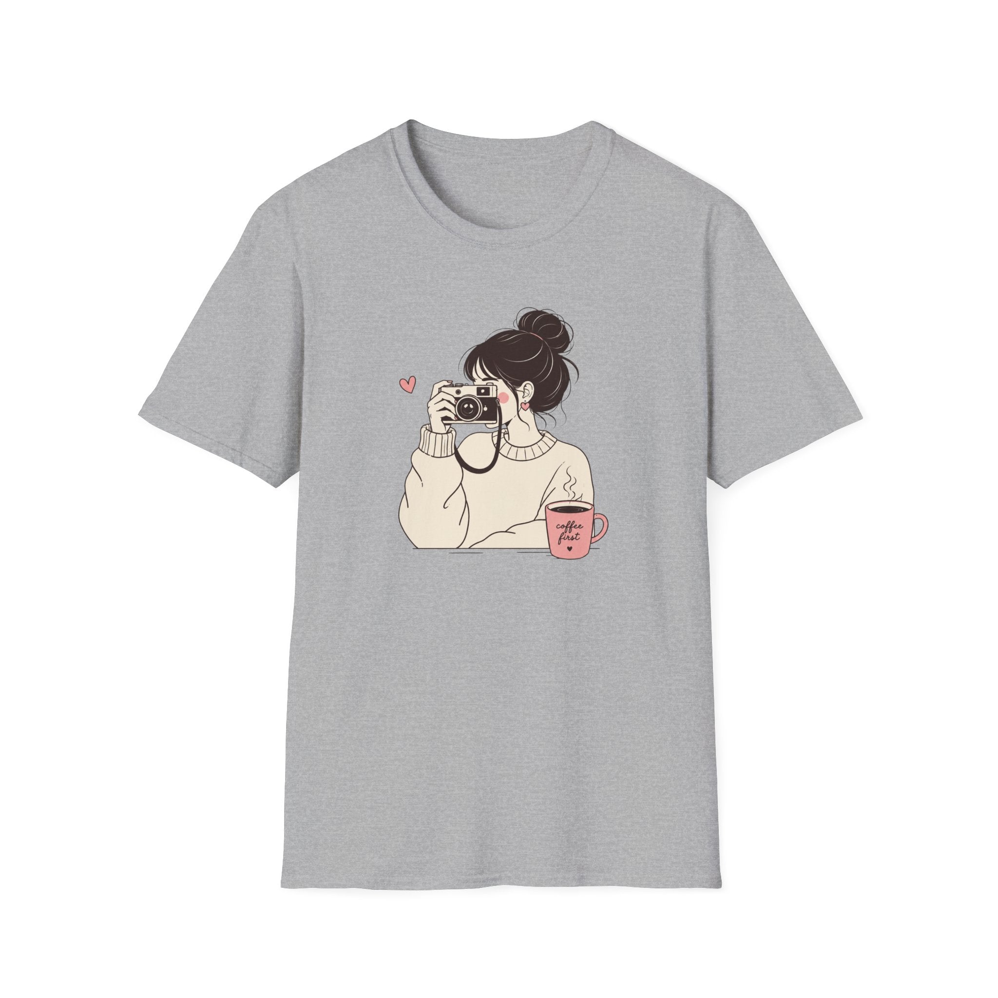Cafe Vibes & Photography Moments T-shirt
