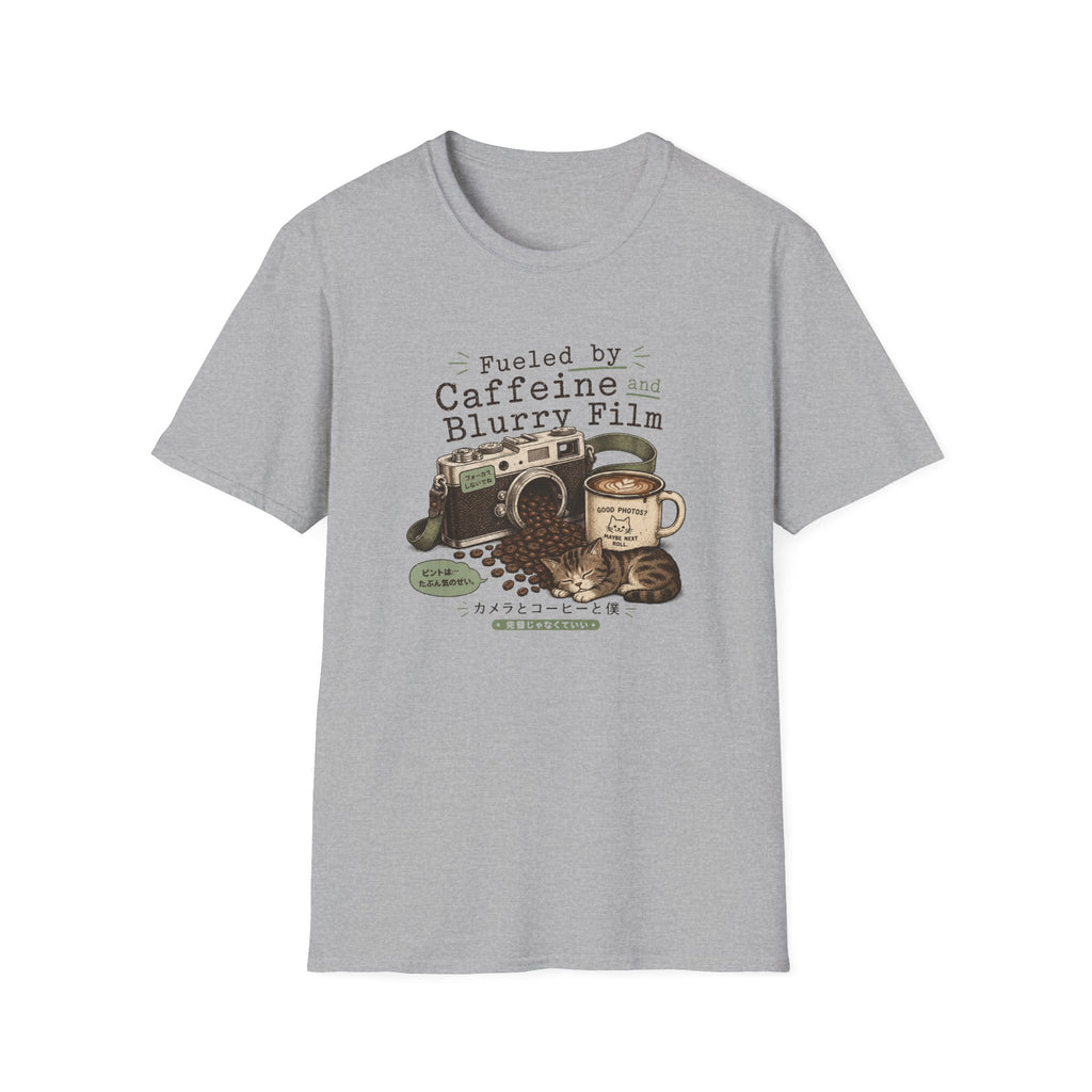 Caffeine, Cameras & Cozy Vibes T-shirt