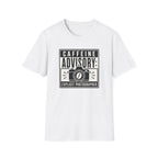 Caffeine Advisory Explicit Photographer T-shirt