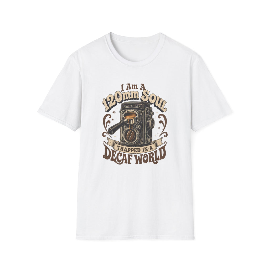 Caffeinated Camera Soul Design - Tshirt