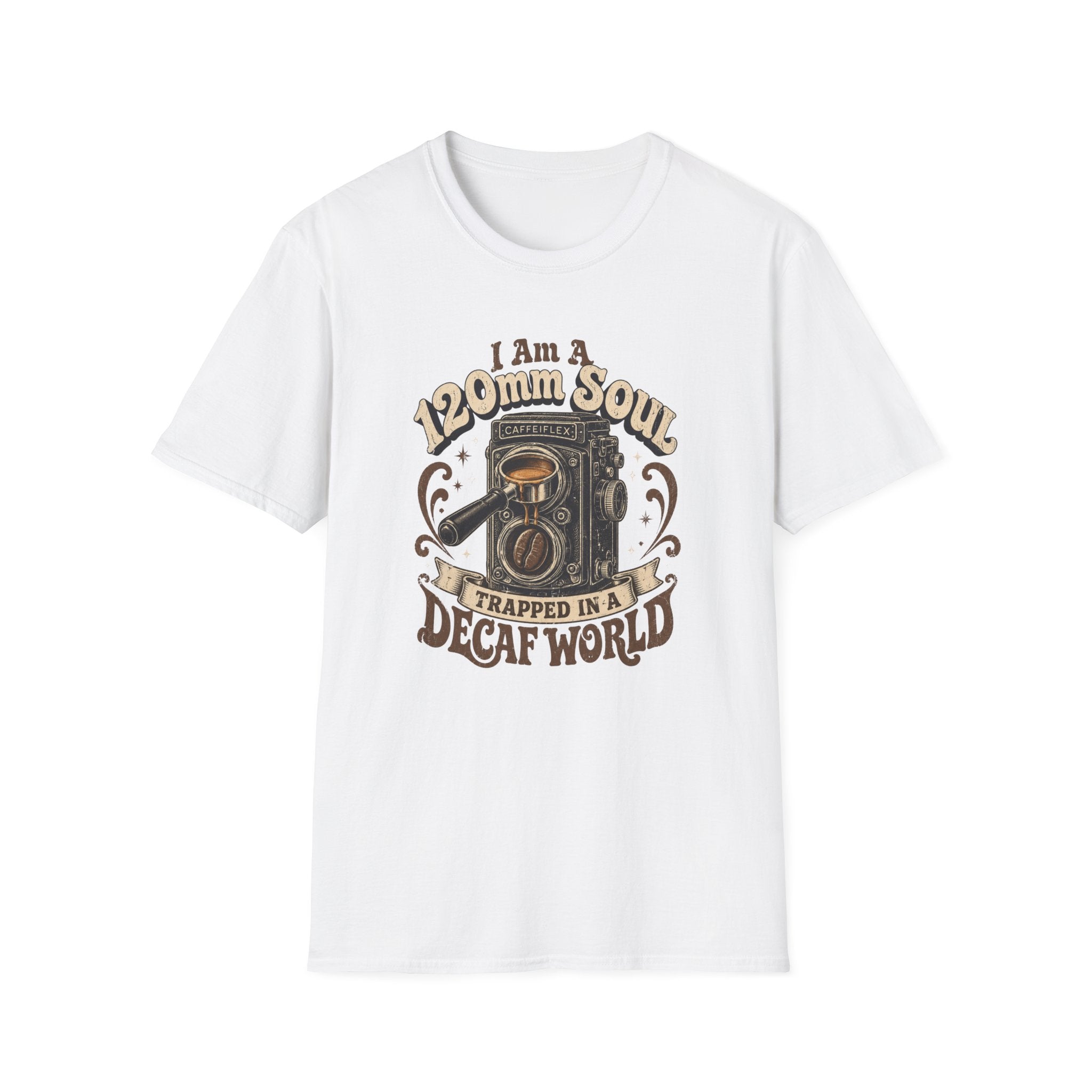 Caffeinated Camera Soul Design - Tshirt