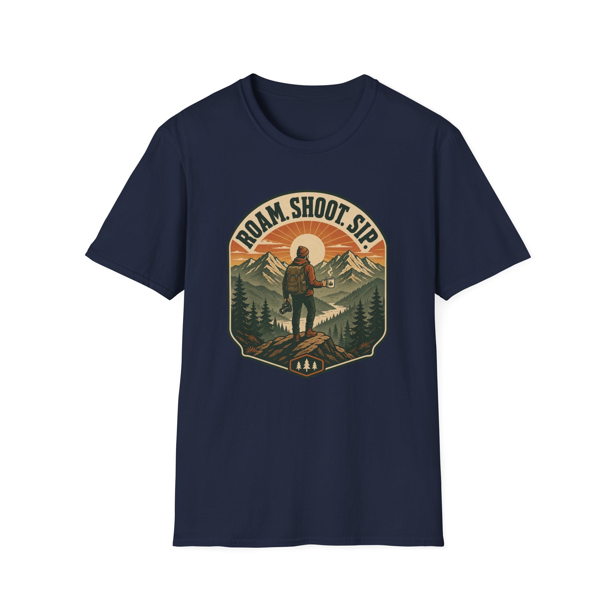 Roam Shoot Sip 2 T-Shirt