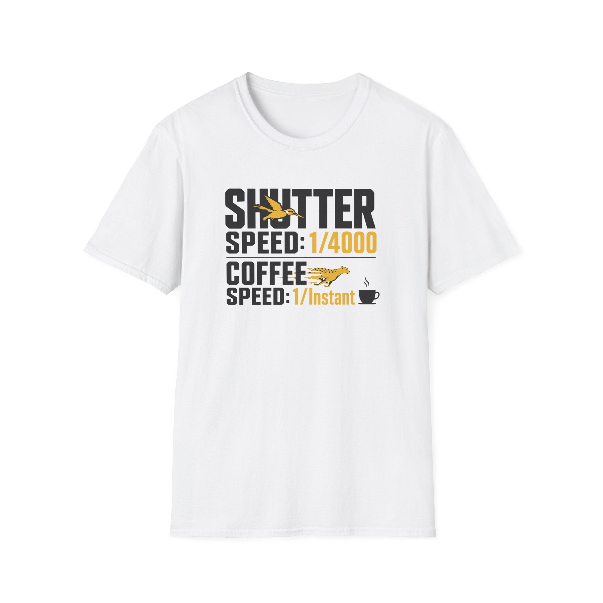 Shutter Speed & Coffee Flow T-shirt