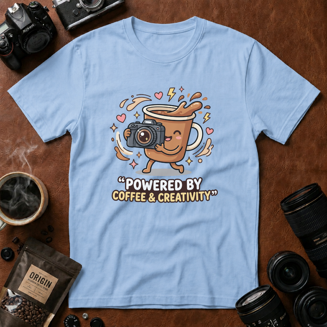 Powered by Coffee & Creativity T-Shirt