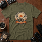 Caffeine & Coastal Views T-shirt