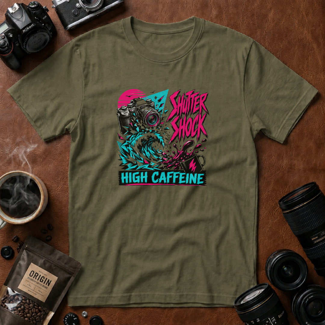 Shutter Shock High Caffeine T-shirt