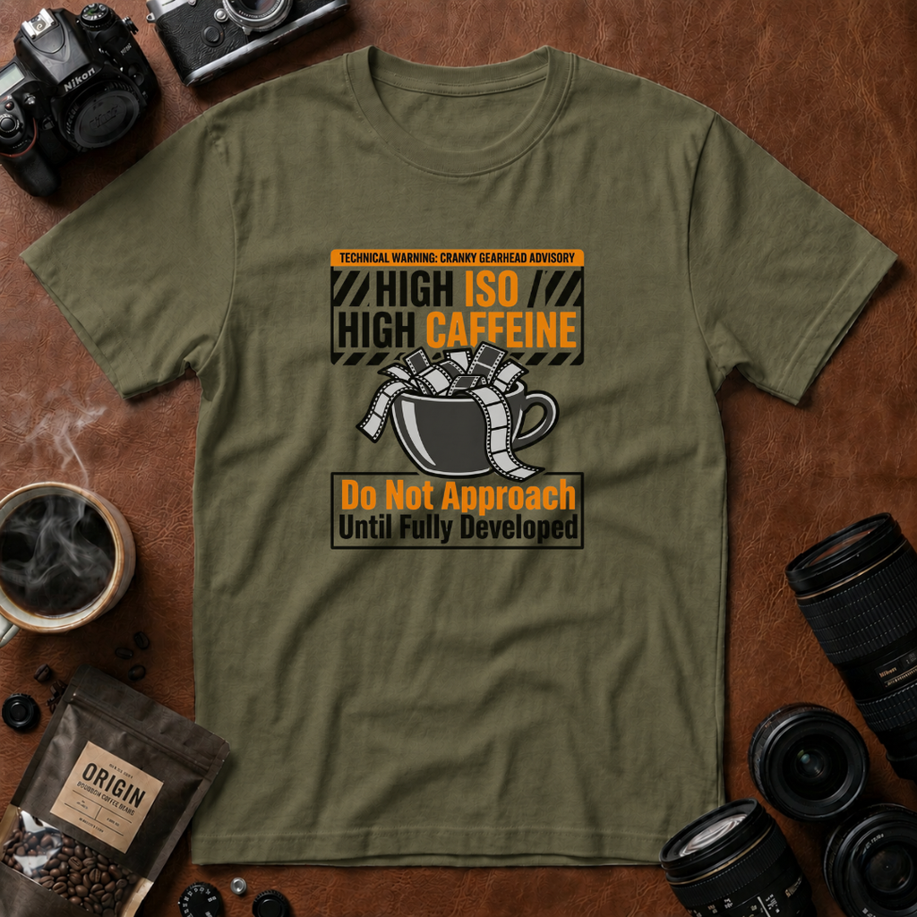 High ISO High Caffeine T-Shirt
