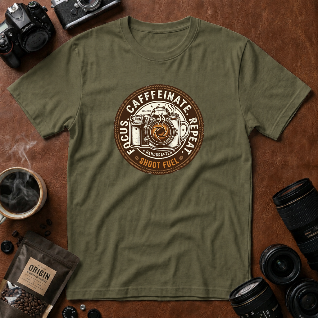 Focus Caffeinate Repeat T-Shirt