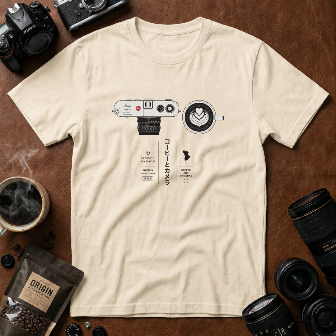 Coffee & Camera Shibuya T-shirt