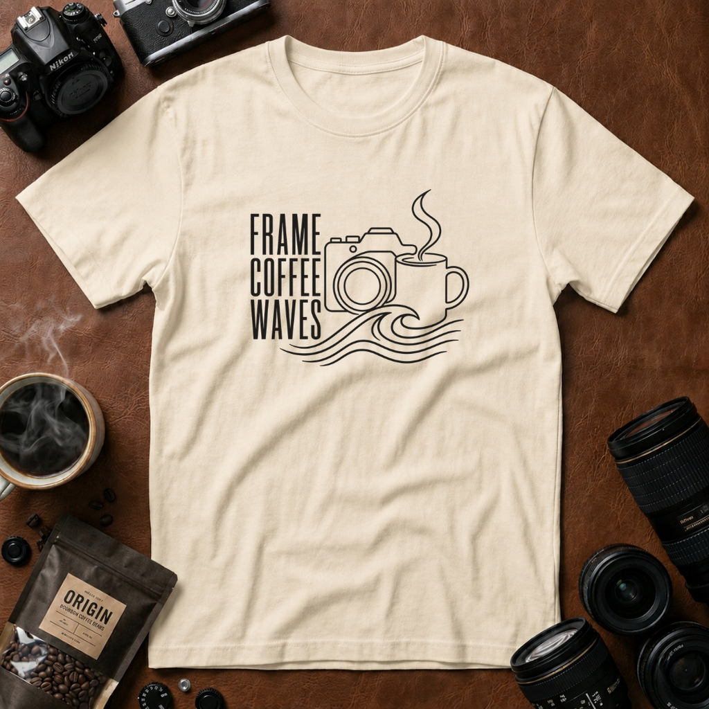 Frame Coffee Waves T-shirt