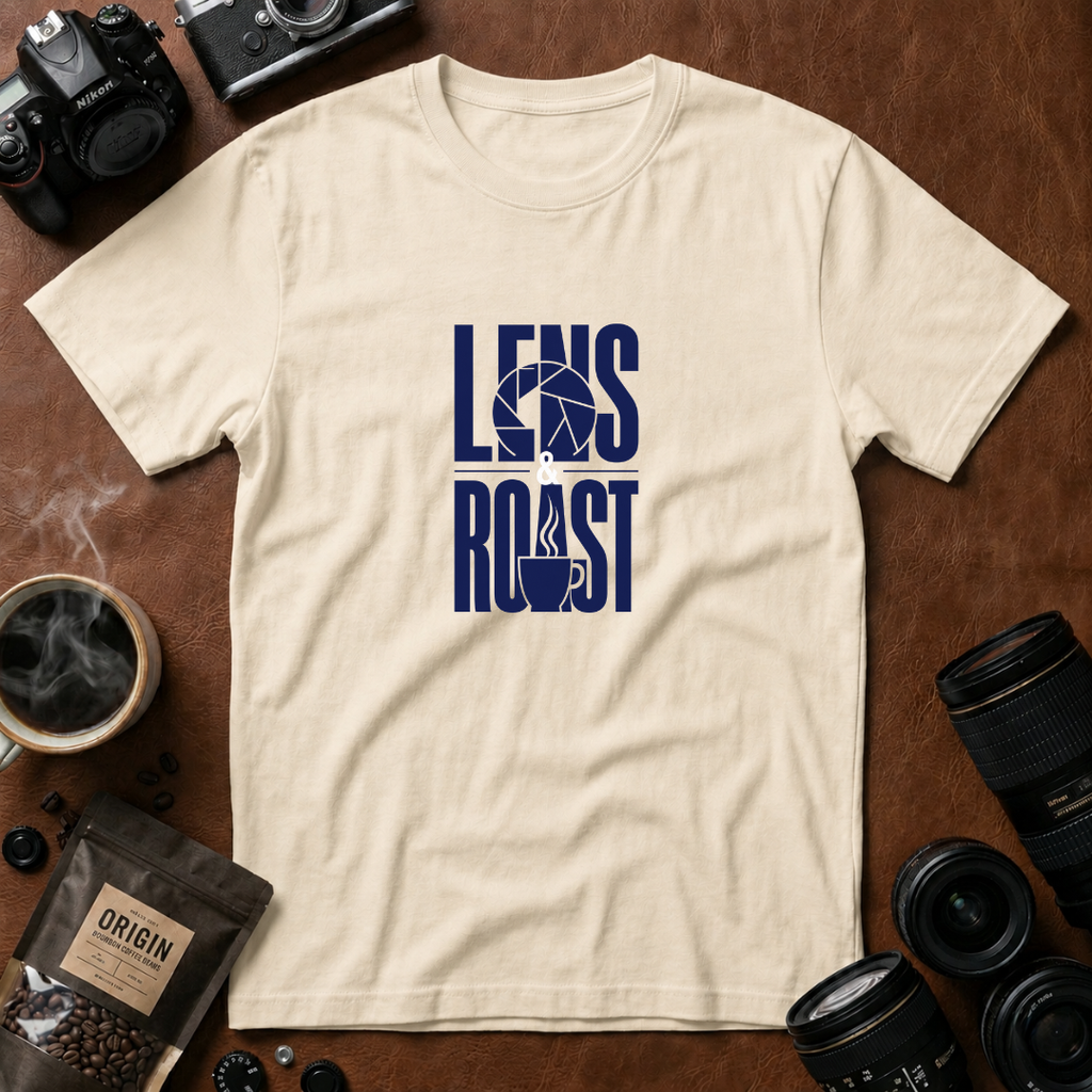 Lens & Roast T-shirt