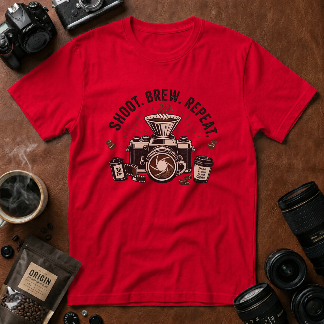 Shoot Brew Repeat T-Shirt