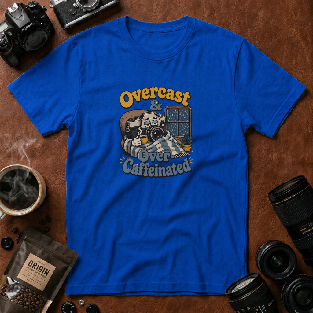 Overcast & Over Caffeinated T-shirt