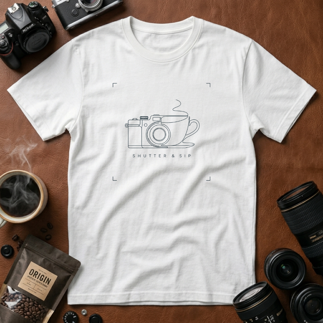 Shutter & Sip T-shirt
