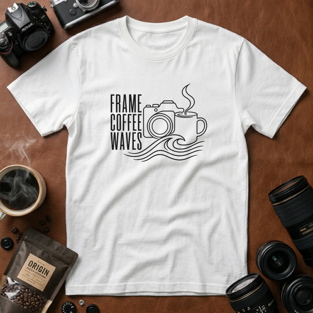 Frame Coffee Waves T-shirt