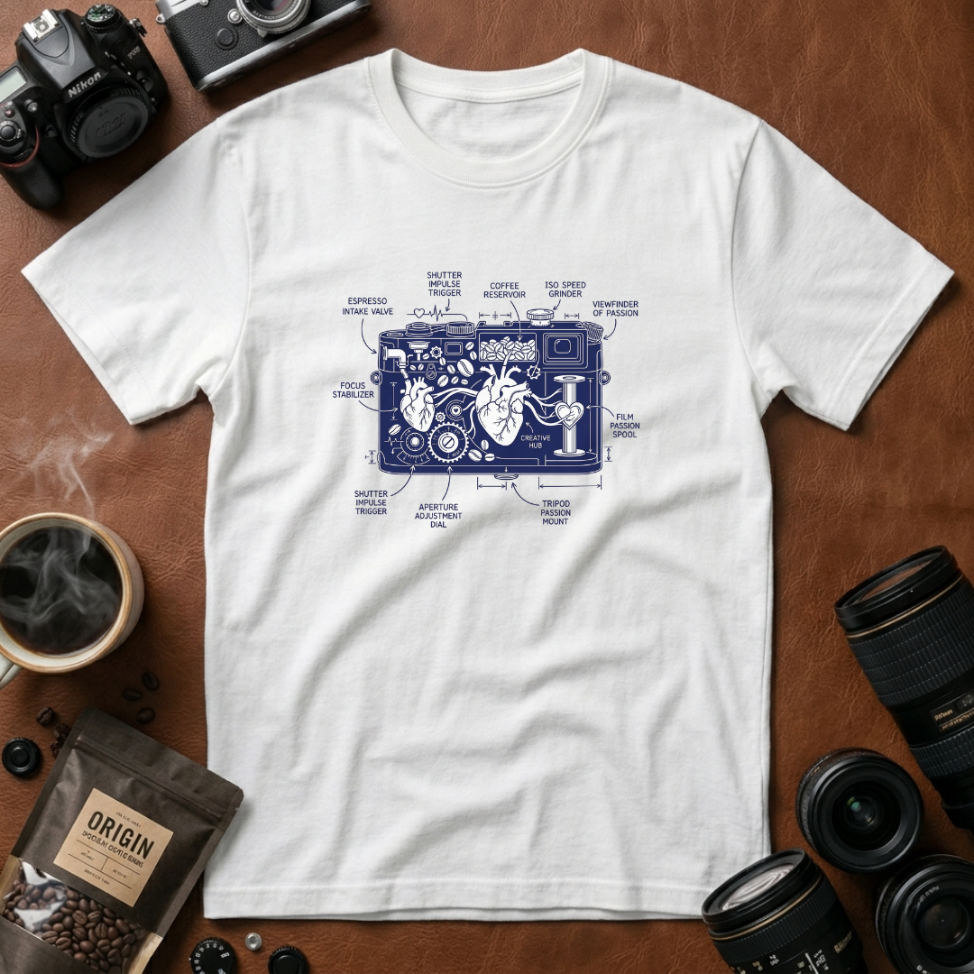 Coffee Photography Organs T-Shirt