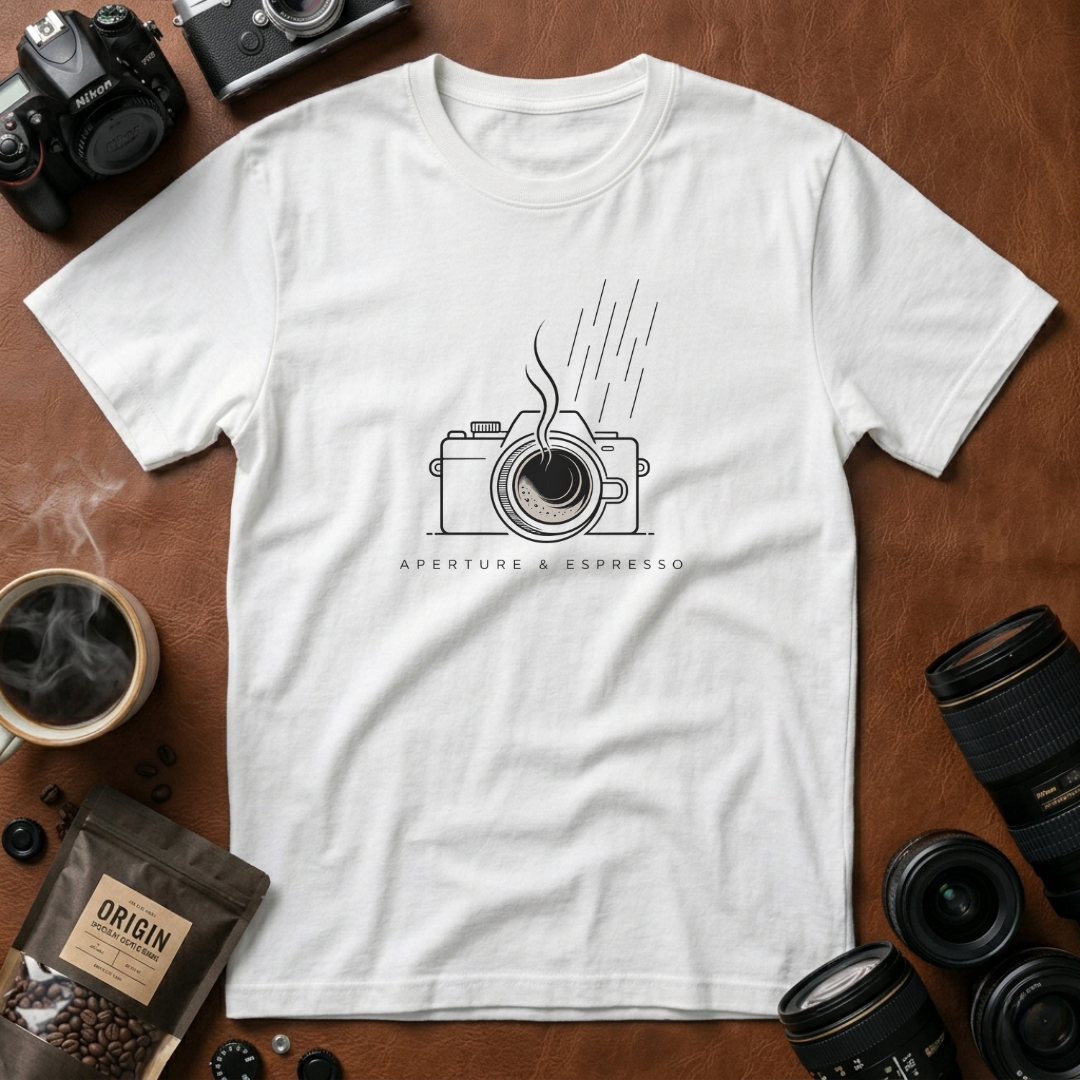 Aperture & Espresso T-shirt